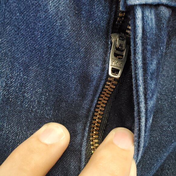 Express Jeans Womens 8R Blue Mid Rise Stretch Legging Stretch Denim - Picture 10 of 12